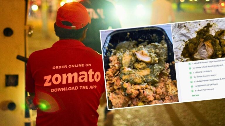 *सावन में Zomato का कारनामा” महिला ने ऑर्डर किया पनीर, भेज दिया चिकन; लोग बोले-  “ये बर्दाश्त नहीं करेंगे…”*