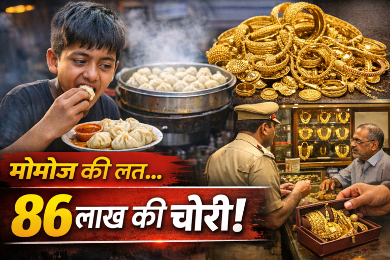 हैरान कर देने वाली घटना  मोमोज की लत में बच्चा बना चोर, घर से 86 लाख के गहने गायब